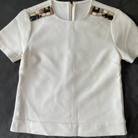 Kate Spade embellished top - Picture 1 of 6